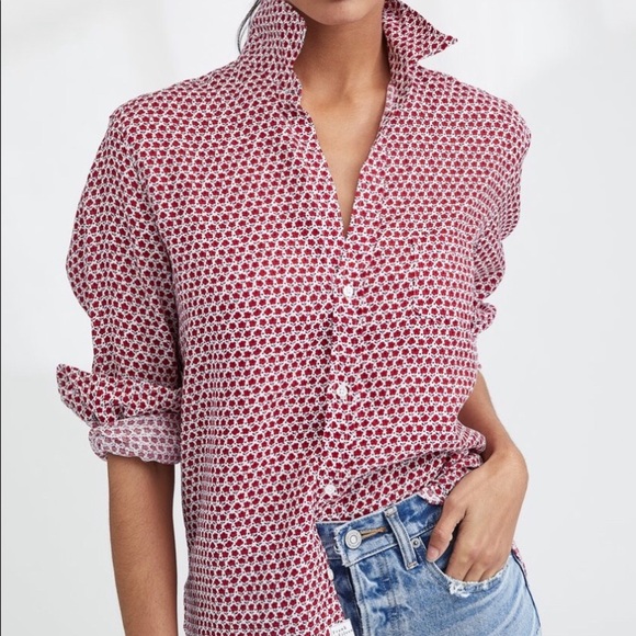 Frank & Eileen Tops - Frank & Eileen Floral Eileen Shirt M